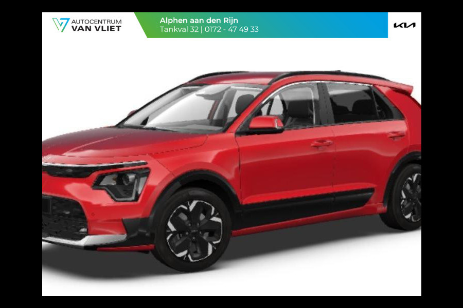 Kia Niro EV Light Advanced 64.8 kWh OP VOORRAAD | SNEL LEVERBAAR | Navigatie | Carplay | Adapt. Cruise | Climate | Keyless | Camera