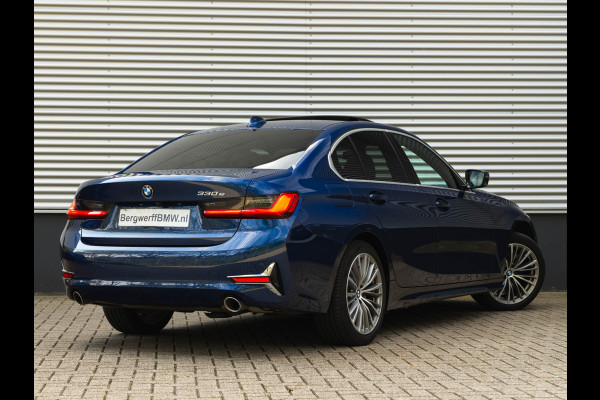 BMW 3-serie 330e Luxury Line - Dak - ACC - Head-Up - Camera - Sportstoelen - Hifi
