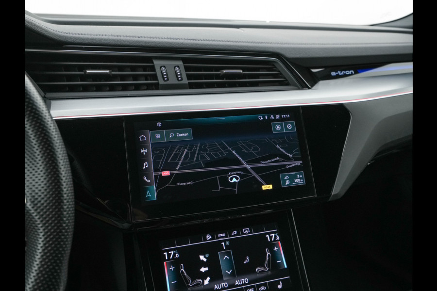 Audi e-tron Sportback 55 Quattro S-Line-edition 95 kWh [ 3-Fase ] (INCL-BTW) *DESIGN-LEATHER | FULL-LED | ADAPT.CRUISE | BANG&OLUFSEN-AUDIO | TOP-VIEW | MEMORY-PACK | BLIND-SPOT | KEYLESS | AMBIENT-LIGHT | AIR-SUSPENSION | HEATED-SPORTSEATS | DIGI-COCKPIT |