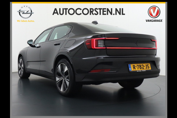 Polestar 2 Long Range 78 kWh Sleutelloos (GSM-sleutel) Adaptive-Cruise Carplay Android 360-Camera 19"LM Led-Pixel-Lamp WiFi PDC-a+v Park-As Phone-Connect.Stoel-Verwarmd 1500kg-trekvermogen OnePedal drive Licht+Zichtpakket 55.000 nieuw!! EBD RemAssist Virtual-Cockpit digiDash Uitparkeer waarschuwing Botswaarsc.syst. Autonoom-Rem Noodrem ESP TCS Hill-Assist Lane Assist Pre-Crash-Syst. Emergency-Call Keyless Ecc tot 149kw snell