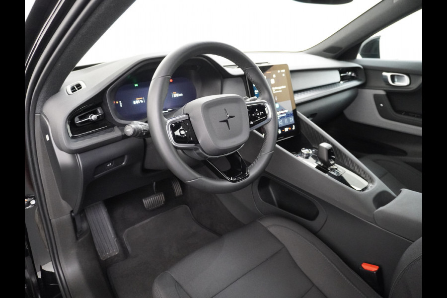 Polestar 2 Long Range 78 kWh Sleutelloos (GSM-sleutel) Adaptive-Cruise Carplay Android 360-Camera 19"LM Led-Pixel-Lamp WiFi PDC-a+v Park-As Phone-Connect.Stoel-Verwarmd 1500kg-trekvermogen OnePedal drive Licht+Zichtpakket 55.000 nieuw!! EBD RemAssist Virtual-Cockpit digiDash Uitparkeer waarschuwing Botswaarsc.syst. Autonoom-Rem Noodrem ESP TCS Hill-Assist Lane Assist Pre-Crash-Syst. Emergency-Call Keyless Ecc tot 149kw snell