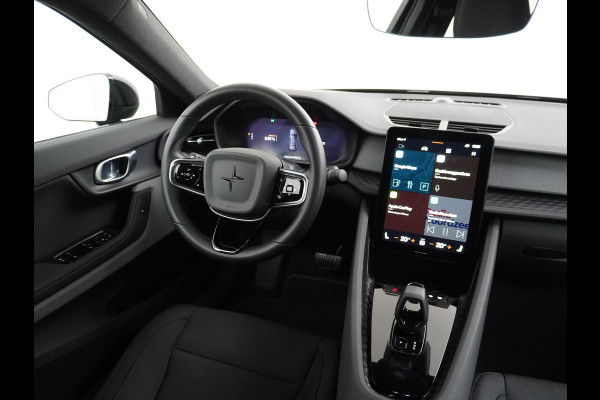 Polestar 2 Long Range 78 kWh Sleutelloos (GSM-sleutel) Adaptive-Cruise Carplay Android 360-Camera 19"LM Led-Pixel-Lamp WiFi PDC-a+v Park-As Phone-Connect.Stoel-Verwarmd 1500kg-trekvermogen OnePedal drive Licht+Zichtpakket 55.000 nieuw!! EBD RemAssist Virtual-Cockpit digiDash Uitparkeer waarschuwing Botswaarsc.syst. Autonoom-Rem Noodrem ESP TCS Hill-Assist Lane Assist Pre-Crash-Syst. Emergency-Call Keyless Ecc tot 149kw snell