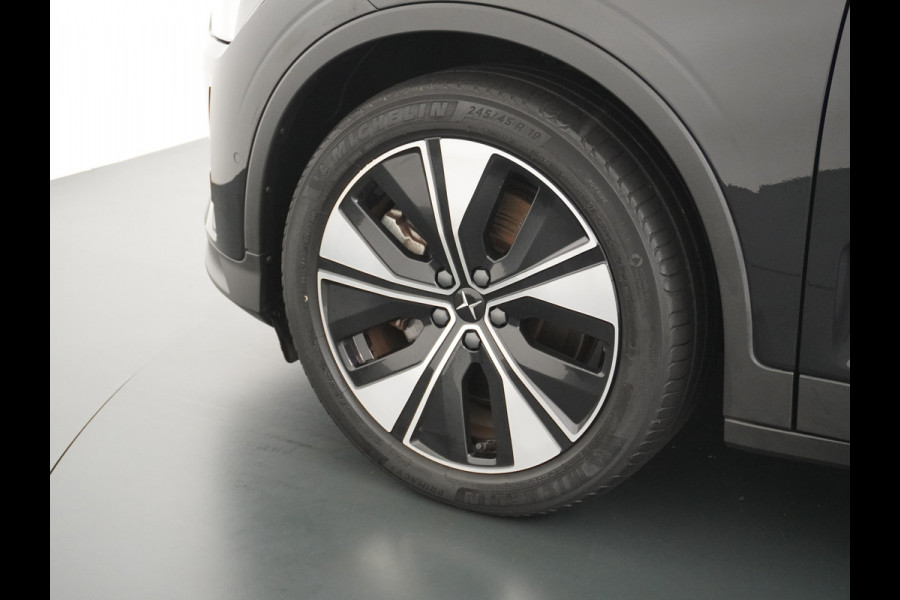 Polestar 2 Long Range 78 kWh Sleutelloos (GSM-sleutel) Adaptive-Cruise Carplay Android 360-Camera 19"LM Led-Pixel-Lamp WiFi PDC-a+v Park-As Phone-Connect.Stoel-Verwarmd 1500kg-trekvermogen OnePedal drive Licht+Zichtpakket 55.000 nieuw!! EBD RemAssist Virtual-Cockpit digiDash Uitparkeer waarschuwing Botswaarsc.syst. Autonoom-Rem Noodrem ESP TCS Hill-Assist Lane Assist Pre-Crash-Syst. Emergency-Call Keyless Ecc tot 149kw snell
