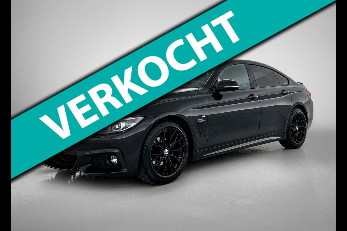 BMW 4 Serie Gran Coupé 420i High Executive M-Sport(NL-Auto, Navi Pro, StoelV, Climate C, Parkeersensoren, Leder, Sportstoel, Etc)