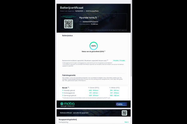 Hyundai IONIQ 5 Style 77.4 kWh | SOH 100% | Camera | Apple Carplay | Stoel/Stuurverwarming