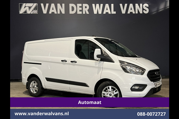 Ford Transit Custom 2.0 TDCI 131pk Automaat L1H1 Euro6 Airco | Camera | Navigatie | LED | Apple Carplay | LM velgen Android Auto, Cruisecontrol, Parkeersensoren, Stoelverwarming, Verwarmde voorruit