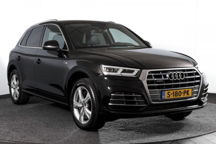 Audi Q5 50 TFSI e quattro S edition - Automaat | 2x S-Line | Dig.Cockpit | Cruise | Stoelverw. | PDC | NAV+App.Connect | Auto.Airco | Elek.Trekhaak | LM 19" |