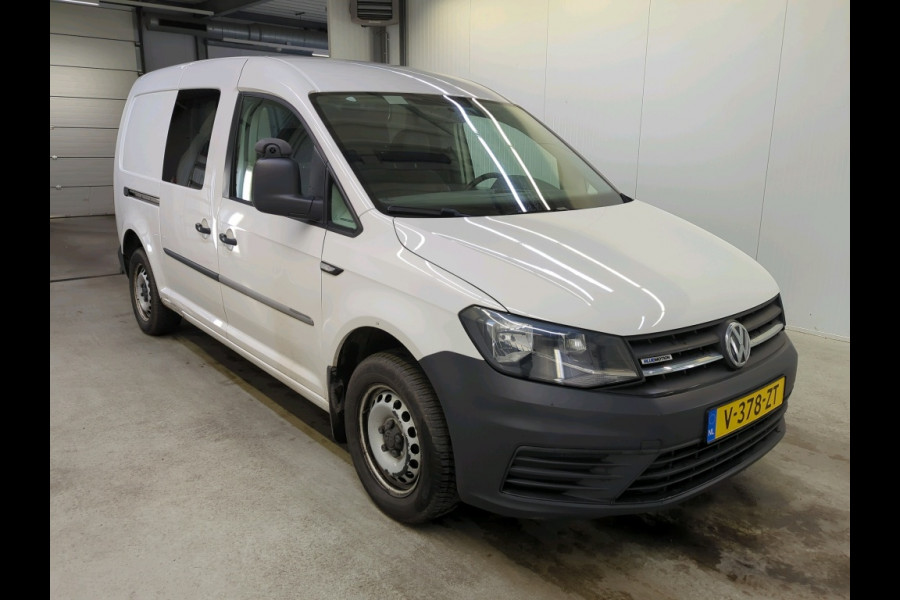 Volkswagen Caddy 1.4 TGI L2H1 EcoFuel Maxi  1e EIGENAAR I COMPLETE ONDERHOUDSHISTORIE I RIJDEN OP GROEN GAS CO2 NEUTRAAL NO AIRCONDITIONING