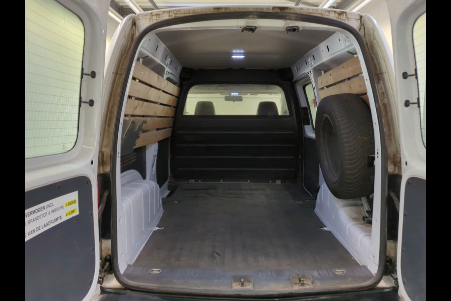 Volkswagen Caddy 1.4 TGI L2H1 EcoFuel Maxi  1e EIGENAAR I COMPLETE ONDERHOUDSHISTORIE I RIJDEN OP GROEN GAS CO2 NEUTRAAL NO AIRCONDITIONING