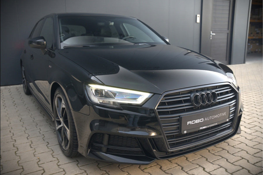 Audi A3 Sportback 35 TFSI CoD Advance Sport S-Line | Stoelverwarming | Black Edition | Apple Carplay | Cruise Control | Navigatie | Parkeersensoren | LED | DAB | Automaat