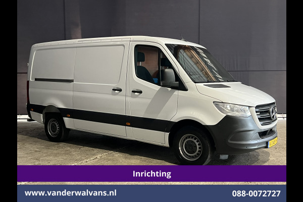 Mercedes-Benz Sprinter 319 CDI 191pk 3.0L V6 L2H1 3500kg Trekhaak Inrichting Euro6 Airco | Omvormer | Camera | Apple Carplay Android Auto, Cruisecontrol, Parkeersensoren