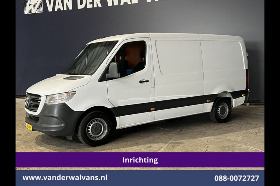 Mercedes-Benz Sprinter 319 CDI 191pk 3.0L V6 L2H1 3500kg Trekhaak Inrichting Euro6 Airco | Omvormer | Camera | Apple Carplay Android Auto, Cruisecontrol, Parkeersensoren