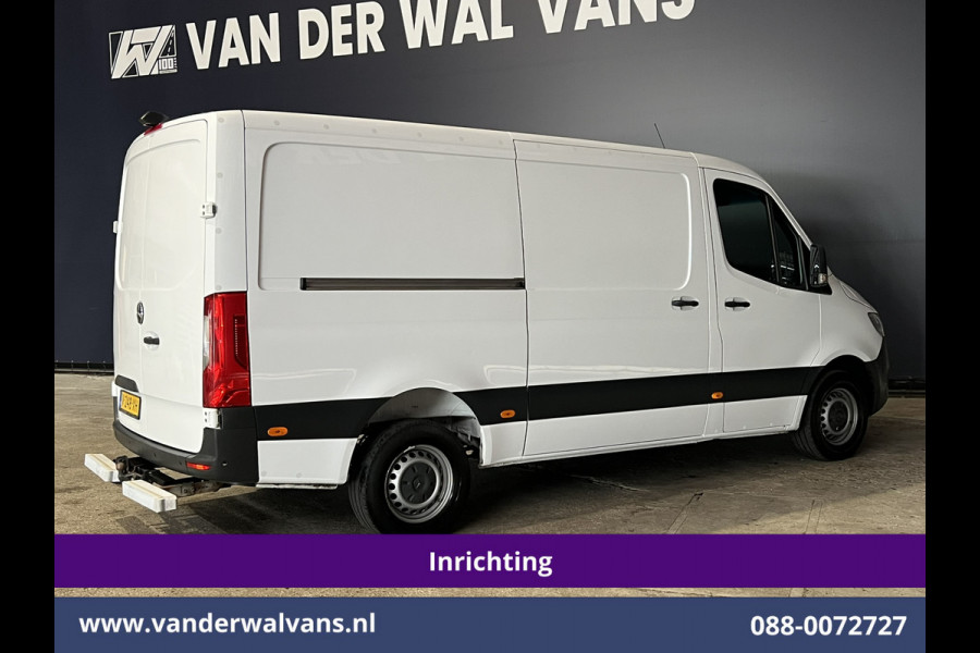 Mercedes-Benz Sprinter 319 CDI 191pk 3.0L V6 L2H1 3500kg Trekhaak Inrichting Euro6 Airco | Omvormer | Camera | Apple Carplay Android Auto, Cruisecontrol, Parkeersensoren