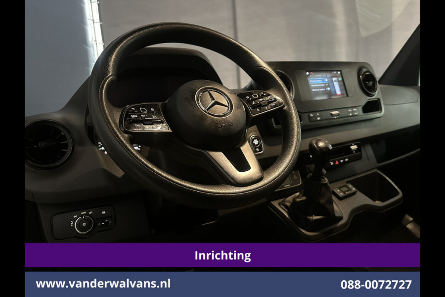Mercedes-Benz Sprinter 319 CDI 191pk 3.0L V6 L2H1 3500kg Trekhaak Inrichting Euro6 Airco | Omvormer | Camera | Apple Carplay Android Auto, Cruisecontrol, Parkeersensoren