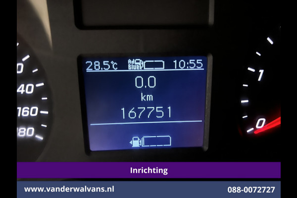 Mercedes-Benz Sprinter 319 CDI 191pk 3.0L V6 L2H1 3500kg Trekhaak Inrichting Euro6 Airco | Omvormer | Camera | Apple Carplay Android Auto, Cruisecontrol, Parkeersensoren
