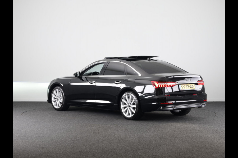 Audi A6 Limousine 50 TFSI e quattro S edition Audi A6 50 TFSI e quattro Business edition 300 pk Automaat (S-Tronic) | Panoramadak | Navigatie | Head-up display | Rondomzicht camera |