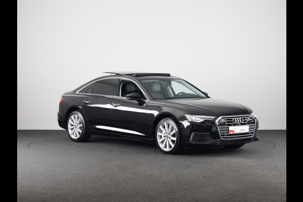 Audi A6 Limousine 50 TFSI e quattro S edition Audi A6 50 TFSI e quattro Business edition 300 pk Automaat (S-Tronic) | Panoramadak | Navigatie | Head-up display | Rondomzicht camera |