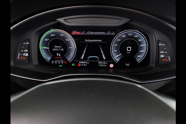 Audi A6 Limousine 50 TFSI e quattro S edition Audi A6 50 TFSI e quattro Business edition 300 pk Automaat (S-Tronic) | Panoramadak | Navigatie | Head-up display | Rondomzicht camera |