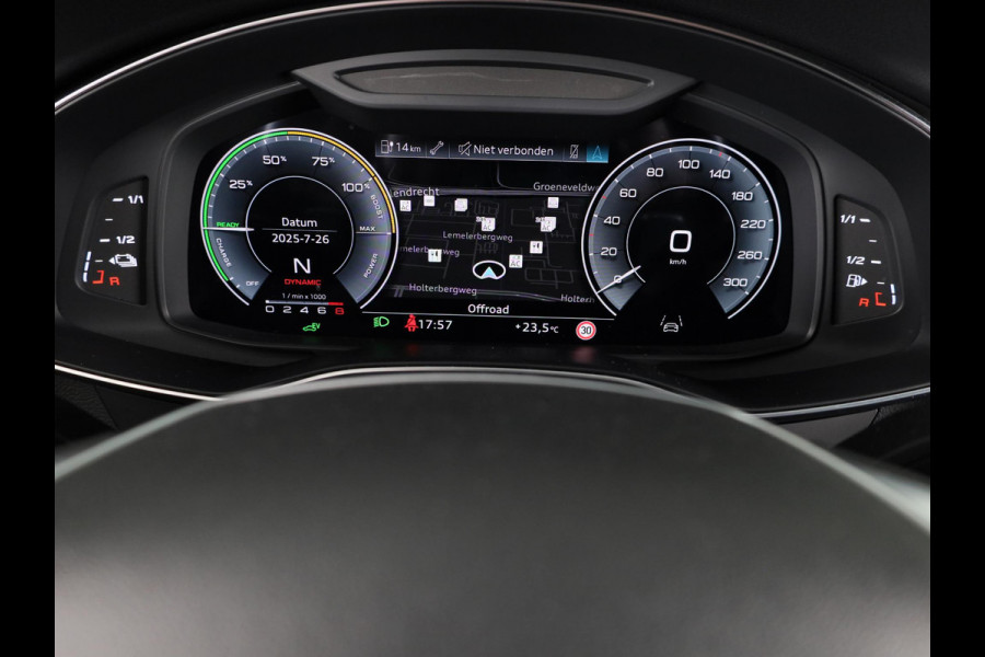 Audi A6 Limousine 50 TFSI e quattro S edition Audi A6 50 TFSI e quattro Business edition 300 pk Automaat (S-Tronic) | Panoramadak | Navigatie | Head-up display | Rondomzicht camera |