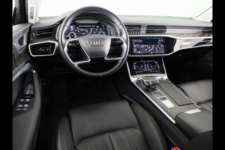Audi A6 Limousine 50 TFSI e quattro S edition Audi A6 50 TFSI e quattro Business edition 300 pk Automaat (S-Tronic) | Panoramadak | Navigatie | Head-up display | Rondomzicht camera |