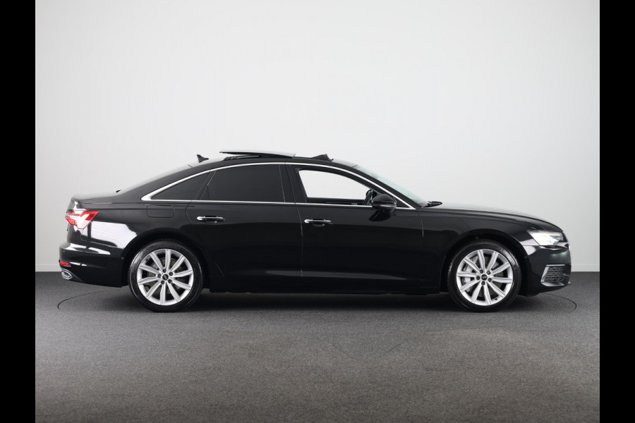 Audi A6 Limousine 50 TFSI e quattro S edition Audi A6 50 TFSI e quattro Business edition 300 pk Automaat (S-Tronic) | Panoramadak | Navigatie | Head-up display | Rondomzicht camera |