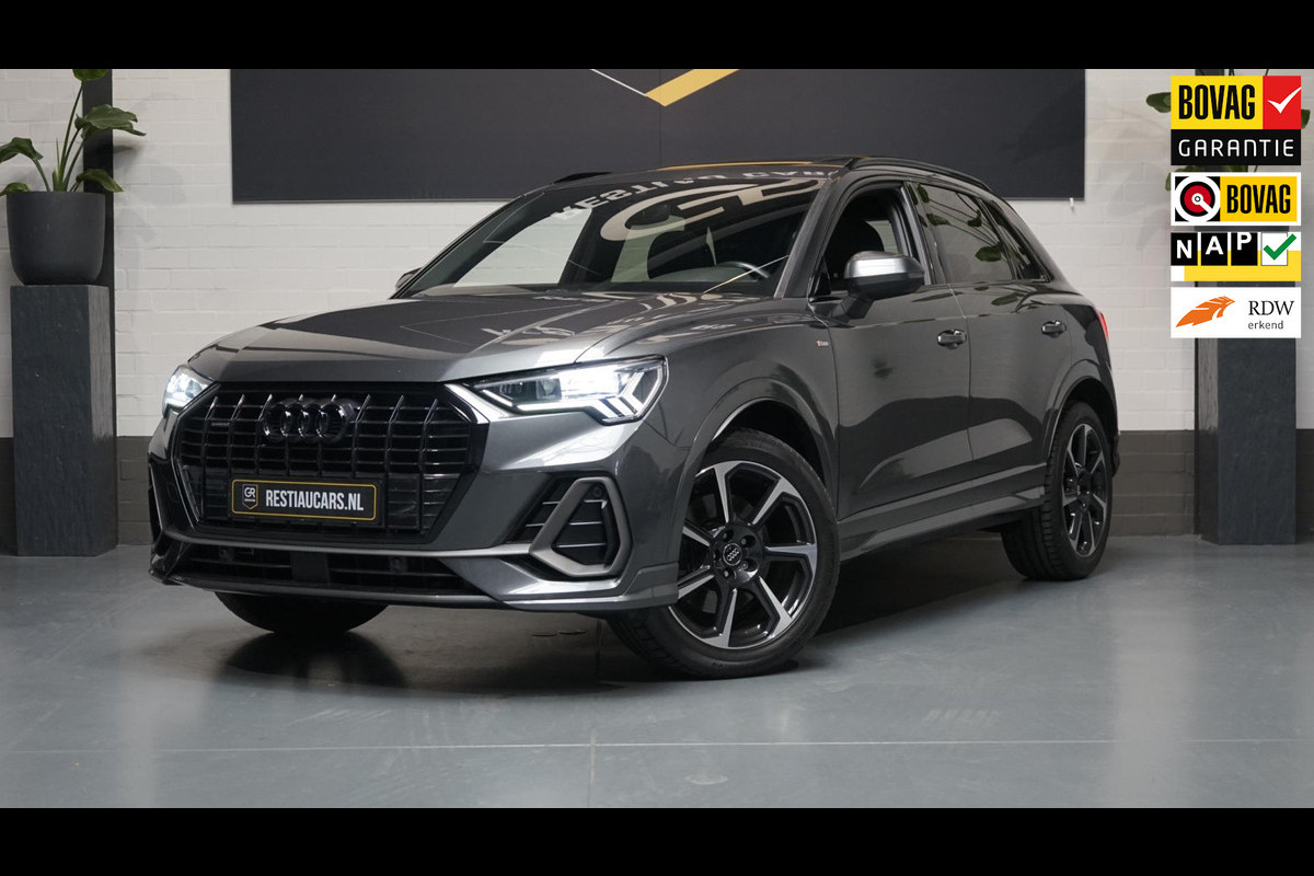Audi Q3 40 TFSI Quattro 3x S-Line AUTOMAAT-AUDI SOUND-CAMERA-DAB-DRIVE SELECT-KEYLESS-MATRIX-PANORAMA-VIRTUEEL-TREKHAAK