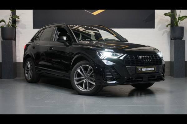 Audi Q3 35 TFSI 3x S-Line Black Optik AUTOMAAT-ALCANTARA-AUDI SOUND-CAMERA-MATRIX LED-STOELVERWARMING
