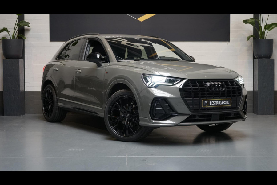 Audi Q3 35 TFSI 3x S-Line Black Optik AUTOMAAT-ACC-ALCANTARA-AUDI SOUND-AMBIANCE-CAMERA-DAB-DRIVE SELECT-KEYLESS-MATRIX LED
