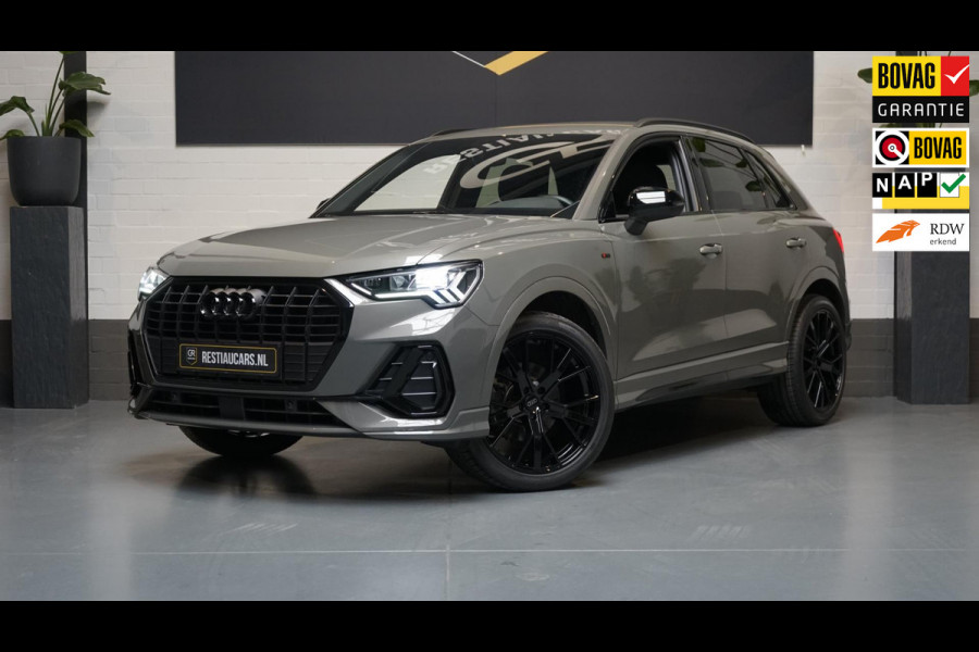Audi Q3 35 TFSI 3x S-Line Black Optik AUTOMAAT-ACC-ALCANTARA-AUDI SOUND-AMBIANCE-CAMERA-DAB-DRIVE SELECT-KEYLESS-MATRIX LED