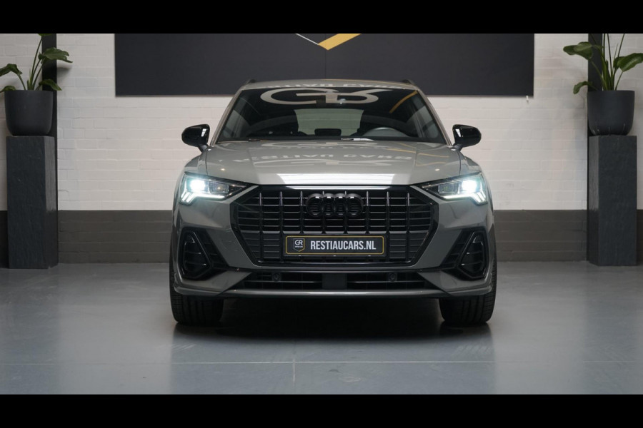 Audi Q3 35 TFSI 3x S-Line Black Optik AUTOMAAT-ACC-ALCANTARA-AUDI SOUND-AMBIANCE-CAMERA-DAB-DRIVE SELECT-KEYLESS-MATRIX LED