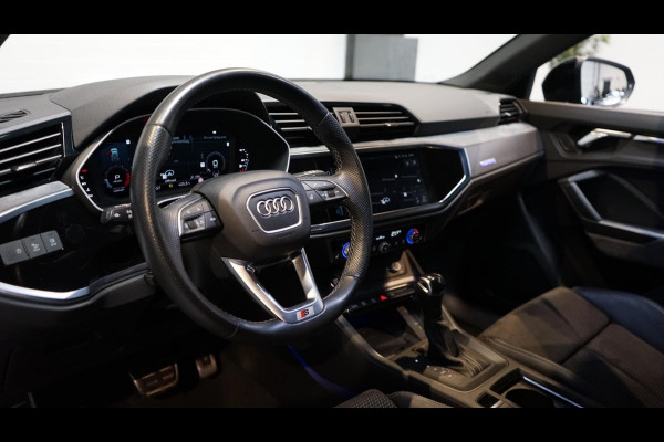 Audi Q3 35 TFSI 3x S-Line Black Optik AUTOMAAT-ACC-ALCANTARA-AUDI SOUND-AMBIANCE-CAMERA-DAB-DRIVE SELECT-KEYLESS-MATRIX LED