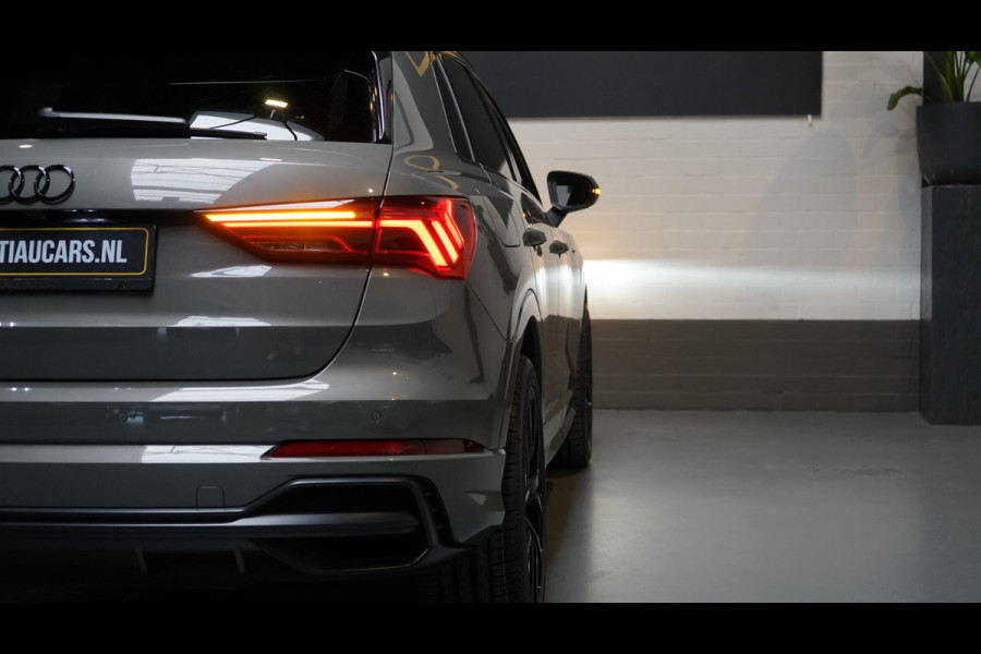 Audi Q3 35 TFSI 3x S-Line Black Optik AUTOMAAT-ACC-ALCANTARA-AUDI SOUND-AMBIANCE-CAMERA-DAB-DRIVE SELECT-KEYLESS-MATRIX LED