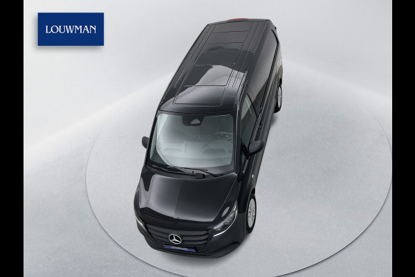 Mercedes-Benz Vito 116 CDI L2 Pro zwart Camera met parkeersensoren Trekhaak 2500kg Betimmering + laadvloer Stoelverwarming