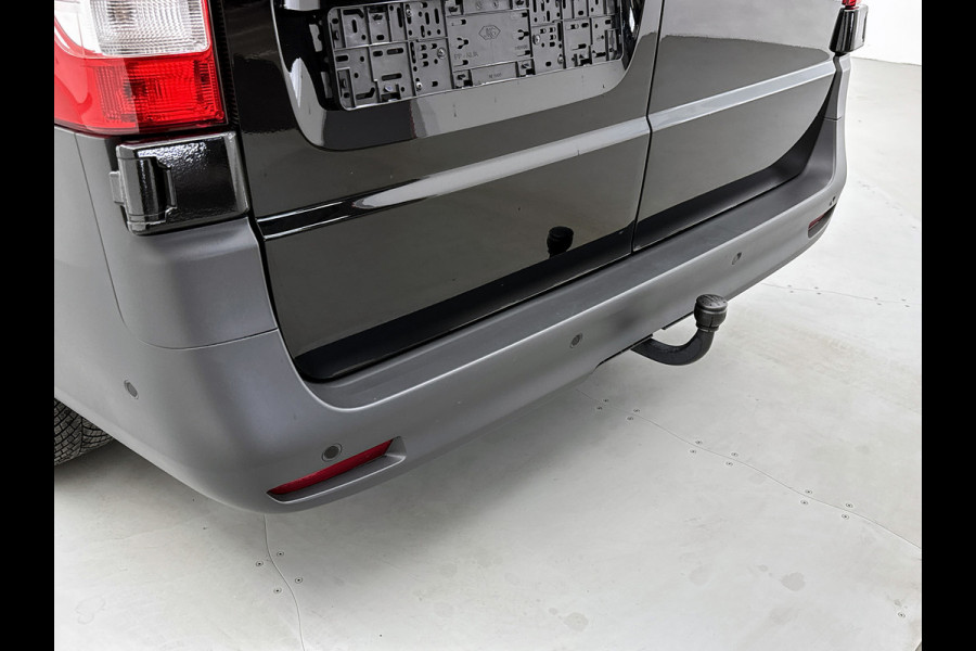 Mercedes-Benz Vito 116 CDI L2 Pro zwart Camera met parkeersensoren Trekhaak 2500kg Betimmering + laadvloer Stoelverwarming