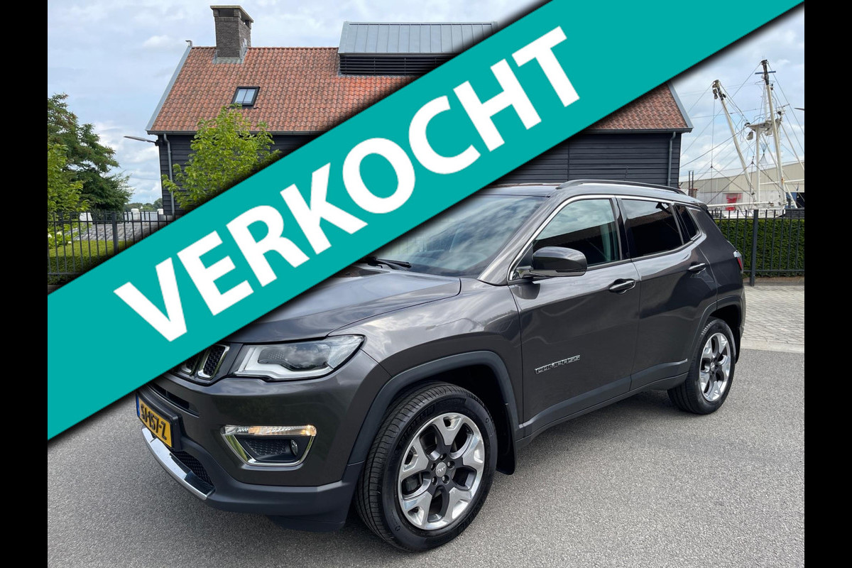Jeep Compass 1.4 MultiAir Opening Edition 4x4 AUTOMAAT LEER NAVI CAMERA TREKHAAK