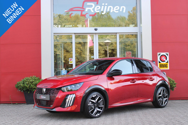 Peugeot 208 1.2 Hybrid 145PK e-DCS6 GT | NAVIGATIE | DRAADLOZE APPLE CARPLAY/ANDROID AUTO | CAMERA VOOR + ACHTER | FULL LED KOPLAMPEN | LICHTMETALEN VELGEN 17" | DODEHOEK DETECTIE | DRAADLOZE TELEFOONLADER | KEYLESS ENTRY/START | DAB+ RADIO | ADAPTIVE CRUISE CONTROL |