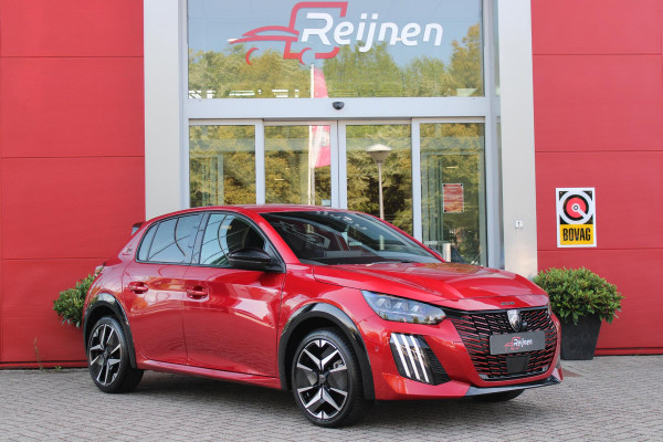Peugeot 208 1.2 Hybrid 145PK e-DCS6 GT | NAVIGATIE | DRAADLOZE APPLE CARPLAY/ANDROID AUTO | CAMERA VOOR + ACHTER | FULL LED KOPLAMPEN | LICHTMETALEN VELGEN 17" | DODEHOEK DETECTIE | DRAADLOZE TELEFOONLADER | KEYLESS ENTRY/START | DAB+ RADIO | ADAPTIVE CRUISE CONTROL |