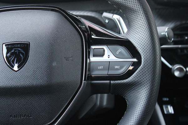 Peugeot 208 1.2 Hybrid 145PK e-DCS6 GT | NAVIGATIE | DRAADLOZE APPLE CARPLAY/ANDROID AUTO | CAMERA VOOR + ACHTER | FULL LED KOPLAMPEN | LICHTMETALEN VELGEN 17" | DODEHOEK DETECTIE | DRAADLOZE TELEFOONLADER | KEYLESS ENTRY/START | DAB+ RADIO | ADAPTIVE CRUISE CONTROL |