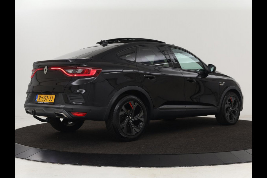 Renault Arkana 1.6 E-Tech Hybrid 145 RS Line | Panoramadak | Leder | Stoel & stuurverwarming | Adaptive cruise | Trekhaak | Camera | Navigatie | Carplay | Keyless | Full LED | Park Assist