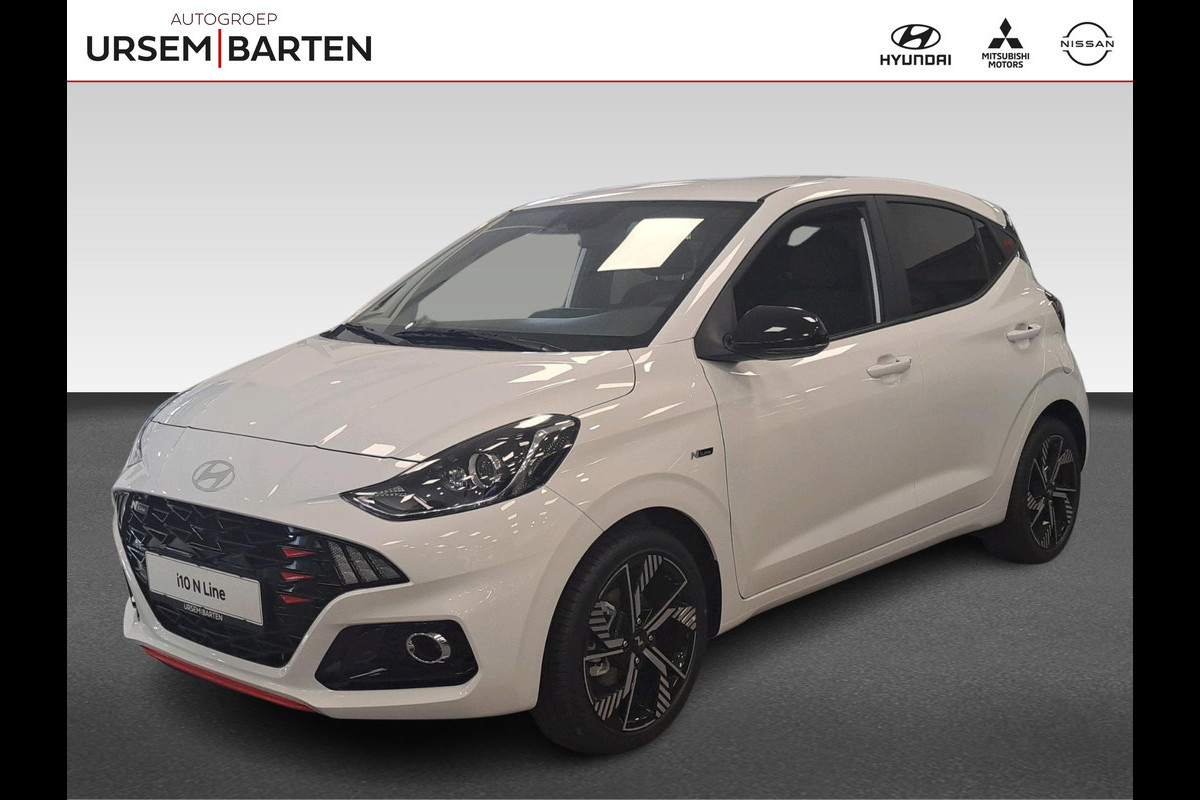 Hyundai i10 1.0 T-GDI N Line 5-zits Van  €26144. inc Actie €2500. voor €23644.