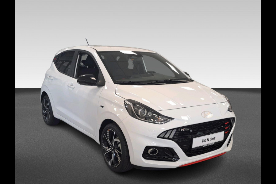 Hyundai i10 1.0 T-GDI N Line 5-zits Van  €26144. inc Actie €2500. voor €23644.