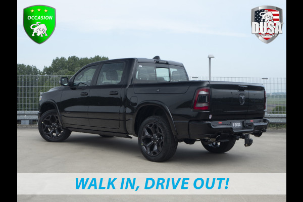 Dodge Ram | 1500 | Limited | 5.7 V8 HEMI | E-torque | DEMO | Panoramadak  | Luchtvering | RAMBOX | Digital Dash Getoonde accessoires zijn verkrijgbaar tegen meerprijs