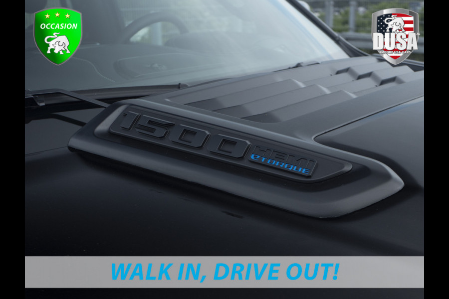 Dodge Ram | 1500 | Limited | 5.7 V8 HEMI | E-torque | DEMO | Panoramadak  | Luchtvering | RAMBOX | Digital Dash Getoonde accessoires zijn verkrijgbaar tegen meerprijs