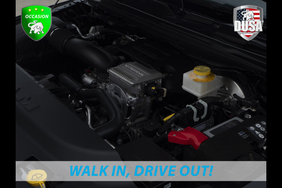 Dodge Ram | 1500 | Limited | 5.7 V8 HEMI | E-torque | DEMO | Panoramadak  | Luchtvering | RAMBOX | Digital Dash Getoonde accessoires zijn verkrijgbaar tegen meerprijs