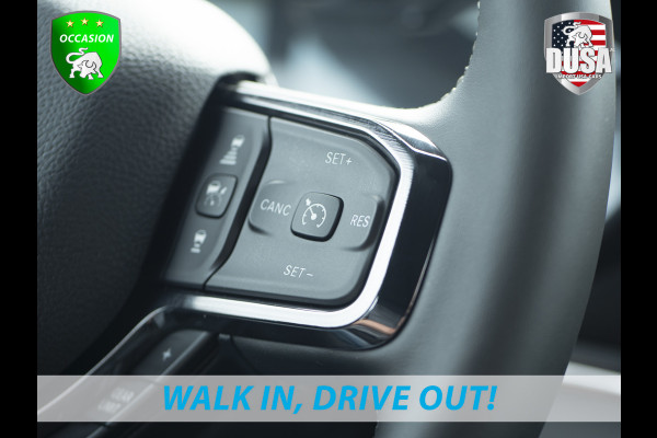 Dodge Ram | 1500 | Limited | 5.7 V8 HEMI | E-torque | DEMO | Panoramadak  | Luchtvering | RAMBOX | Digital Dash Getoonde accessoires zijn verkrijgbaar tegen meerprijs