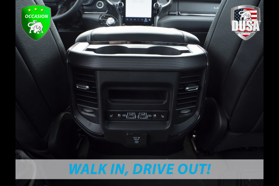 Dodge Ram | 1500 | Limited | 5.7 V8 HEMI | E-torque | DEMO | Panoramadak  | Luchtvering | RAMBOX | Digital Dash Getoonde accessoires zijn verkrijgbaar tegen meerprijs