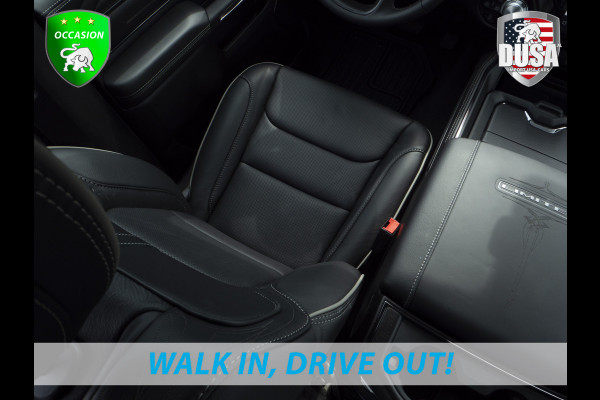 Dodge Ram | 1500 | Limited | 5.7 V8 HEMI | E-torque | DEMO | Panoramadak  | Luchtvering | RAMBOX | Digital Dash Getoonde accessoires zijn verkrijgbaar tegen meerprijs
