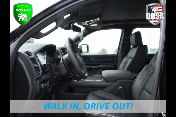 Dodge Ram | 1500 | Limited | 5.7 V8 HEMI | E-torque | DEMO | Panoramadak  | Luchtvering | RAMBOX | Digital Dash Getoonde accessoires zijn verkrijgbaar tegen meerprijs