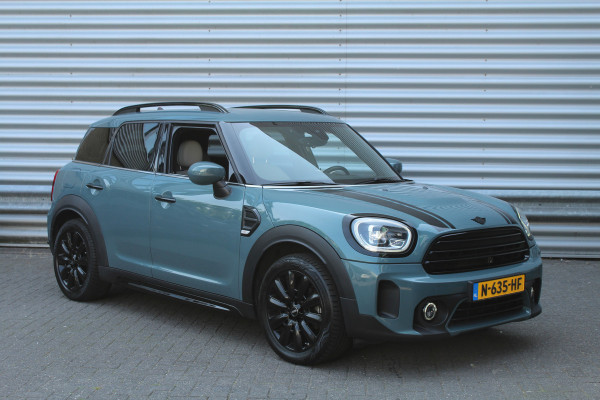 MINI Countryman 1.5 136pk Business Edition AUTOMAAT NL-Auto NAP Clima Cruise Navi Carplay Camera 17"LMV Leder Afn. Trekhaak 1500kg