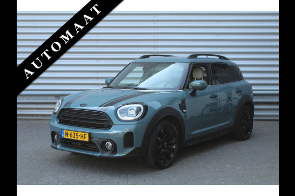 MINI Countryman 1.5 136pk Business Edition AUTOMAAT NL-Auto NAP Clima Cruise Navi Carplay Camera 17"LMV Leder Afn. Trekhaak 1500kg